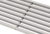 Grille linear, stainless steel